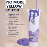 No More Yellow Silver Mask